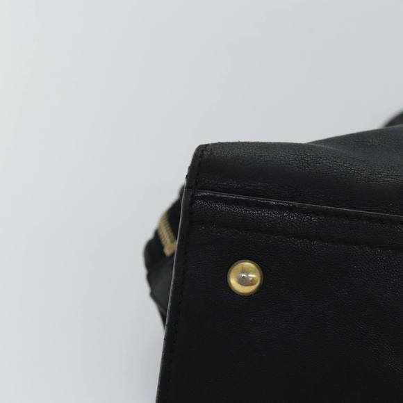 SAINT LAURENT Chic Mini Hand Bag Leather Black 297957 Auth yk12668 - Picture 14 of 16